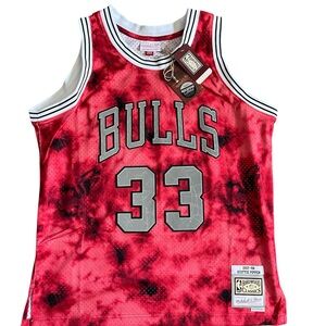 NBA Chicago Bulls Pippen Galaxy Swingman Jersey